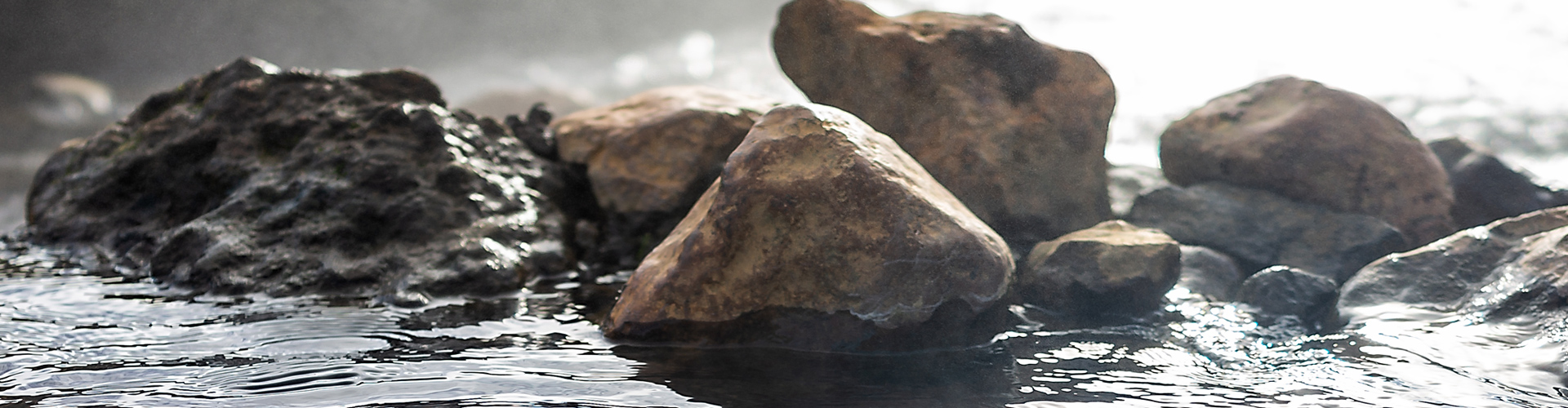 Inundaciones sobre rocas